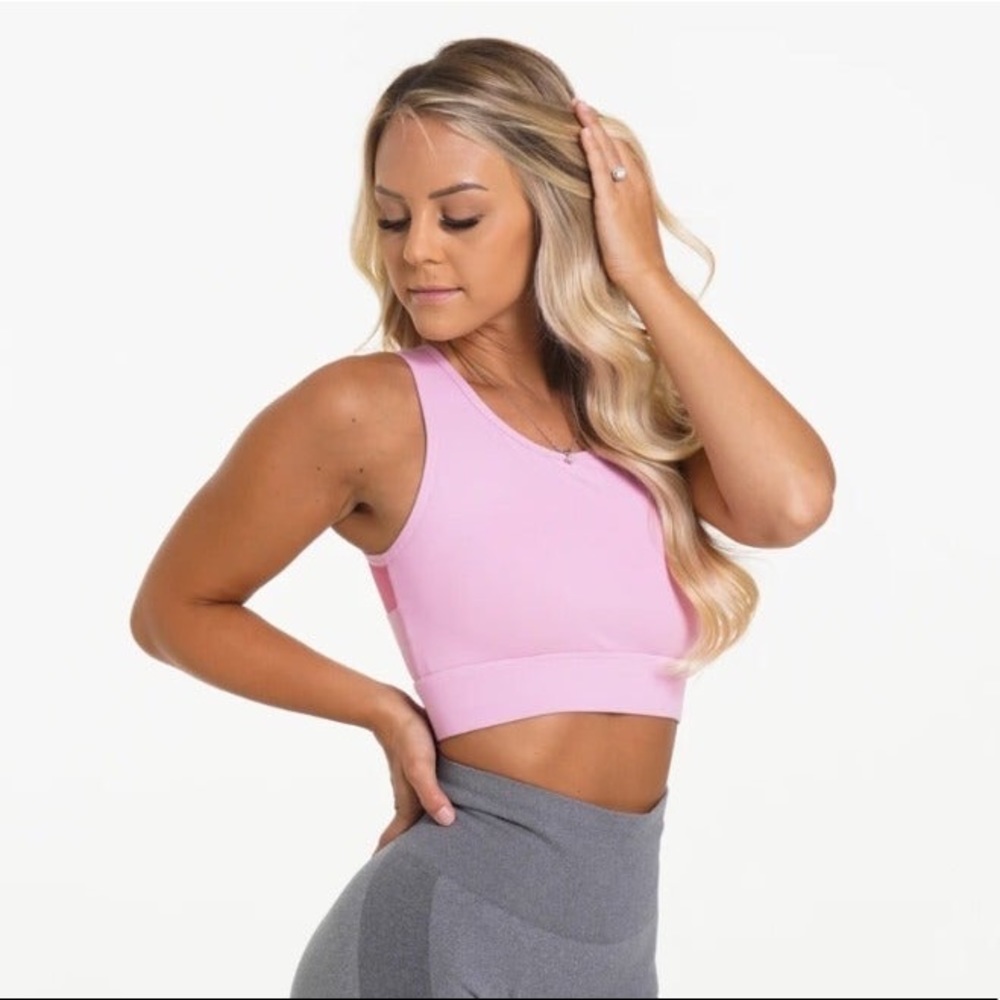 NVGTN FLAMINGO LUSH MESH SPORTS BRA